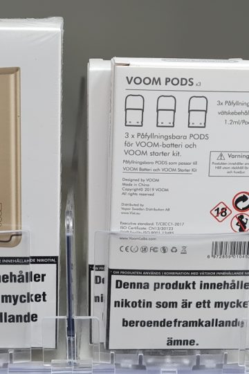 Voom battery dvs batterier till e-cigarett