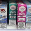 IVG salts pepparmint breeze chew med nitkotin
