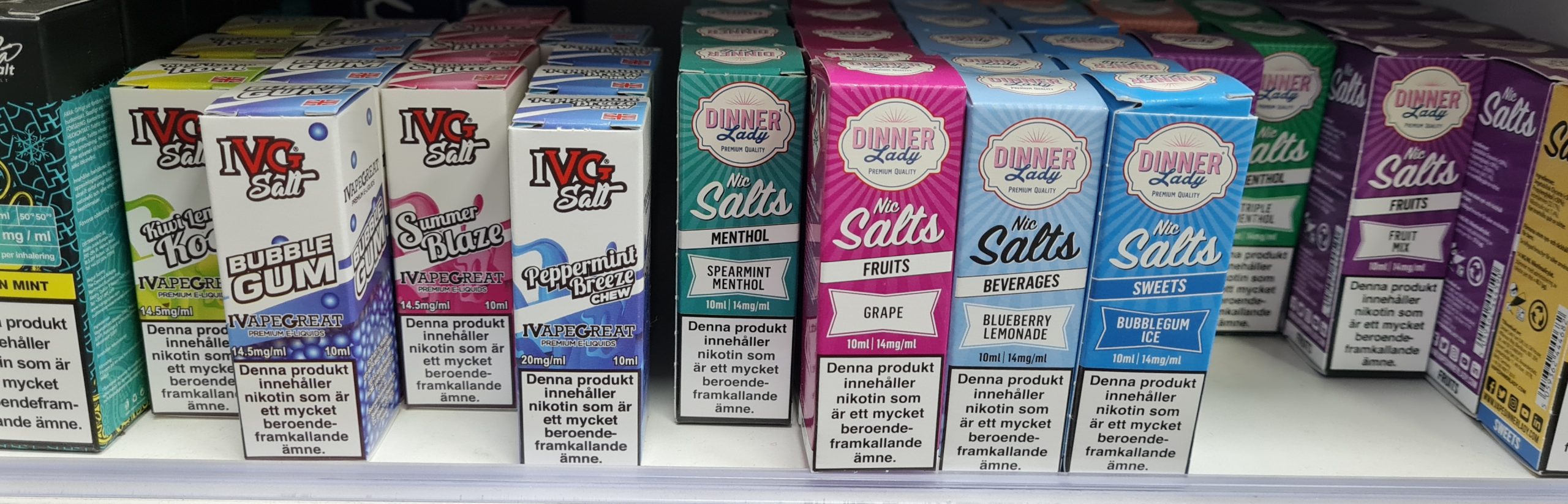 IVG satt pepparmint breeze chew med nitkotin