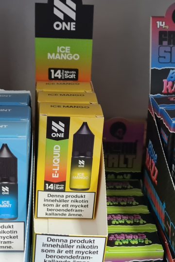 E liquid från märket One vad innehåller den