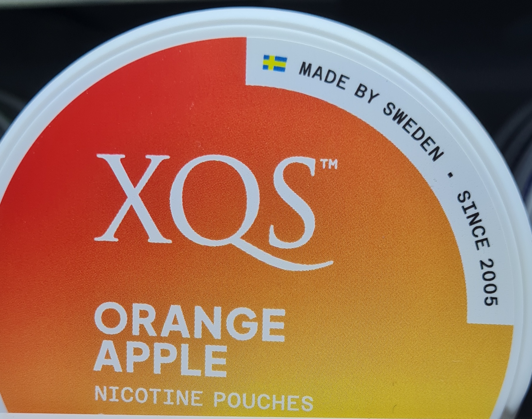 XQS Orange apple nikotin påsar