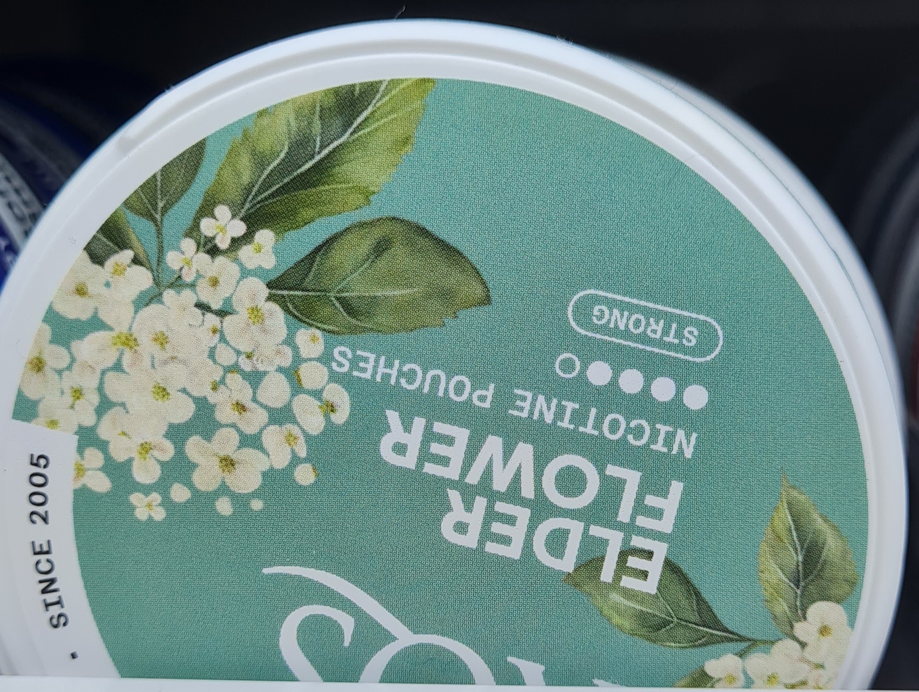 Gott med Snus Elder flower nicotine pouches strong