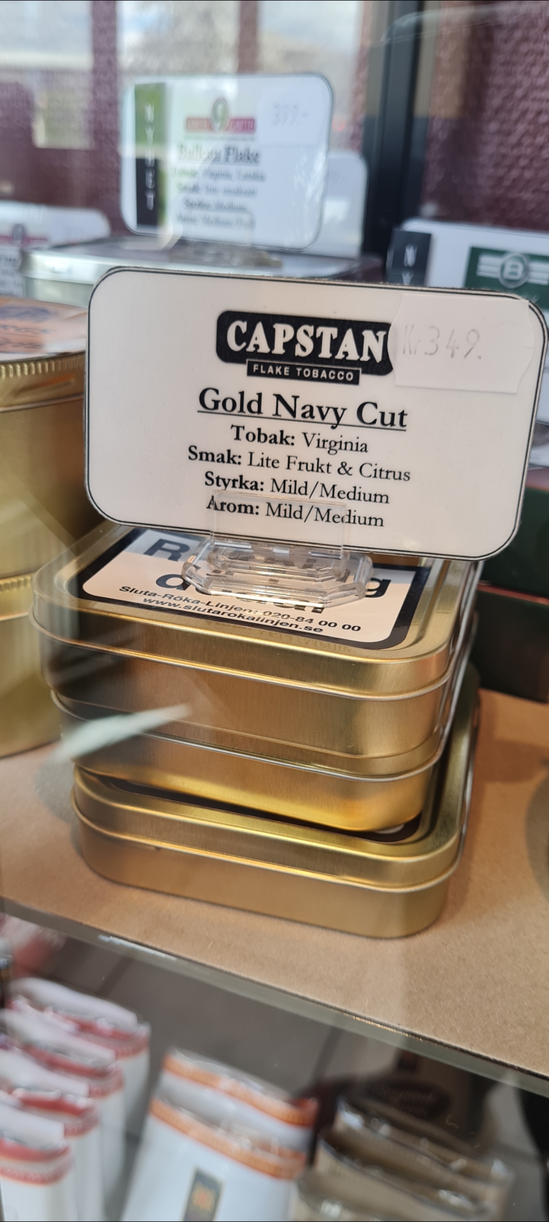 Capstan Gold Navy cut